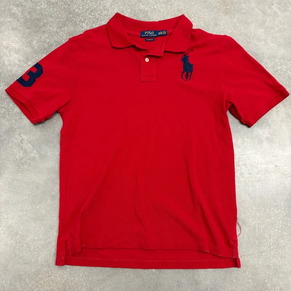 Polo Ralph Lauren big pony shirt with number on sleeve